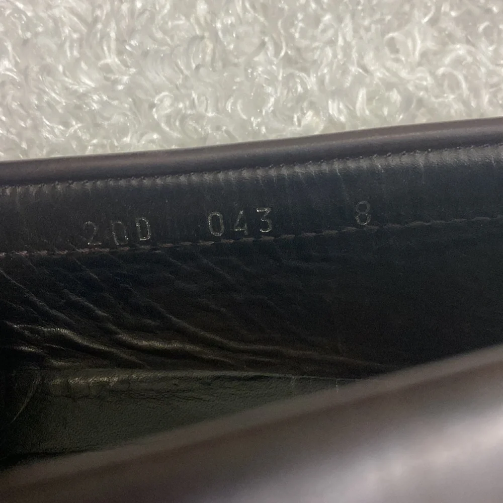 Prada Brown Leather Penny Loafers